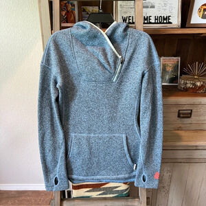 Stio women’s sweet water fleece hoodie jacket size XS